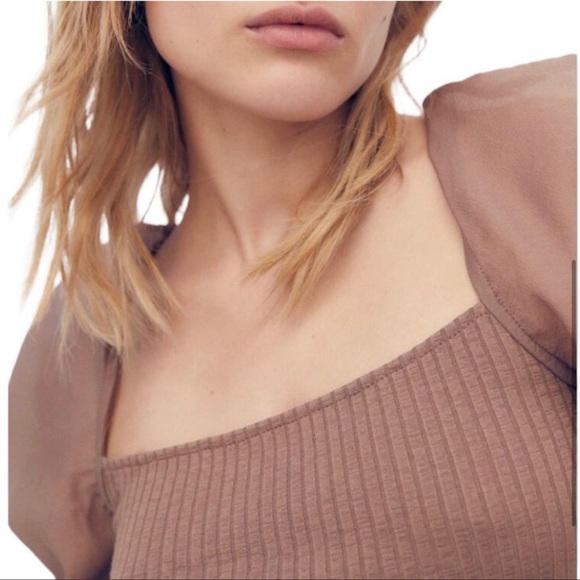 Zara Ribbed Top - Picture 4 of 4